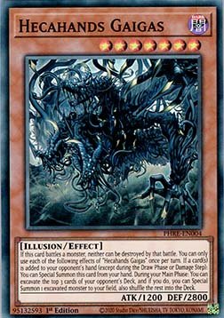 Hecahands Gaigas (V.2 - Super Rare) - Phantom Revenge (Super Rare) [PHRE - 004] - El Duelista