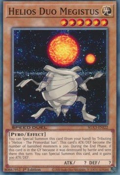 Helios Duo Megistus⁣ - Speed Duel GX: Duelists of Shadows⁣ (Common)⁣ [I22] - El Duelista