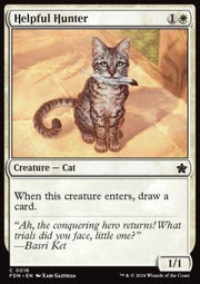 Helpful Hunter⁣ - Magic: The Gathering Foundations⁣ (Common)⁣ [16] - El Duelista
