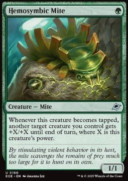 Hemosymbic Mite⁣ - Edge of Eternities⁣ (Uncommon)⁣ [190] - El Duelista
