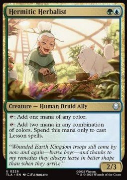 Hermitic Herbalist - Magic: The Gathering | Avatar: The Last Airbender (Uncommon) [TLA - 226] - El Duelista