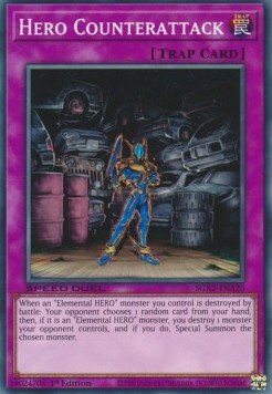 Hero Counterattack⁣ - Speed Duel GX: Midterm Paradox⁣ (Common)⁣ [A20] - El Duelista