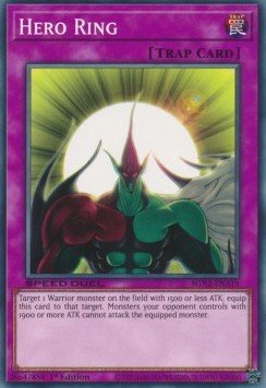 Hero Ring⁣ - Speed Duel GX: Midterm Paradox⁣ (Common)⁣ [A19] - El Duelista
