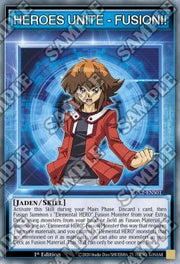 HEROES UNITE - FUSION!! (Skill)⁣ - Speed Duel GX: Midterm Paradox⁣ (Common)⁣ [S01] - El Duelista