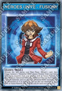 HEROES UNITE - FUSION!! (Skill)⁣ - Speed Duel GX: Midterm Paradox⁣ (Common)⁣ [S01] - El Duelista