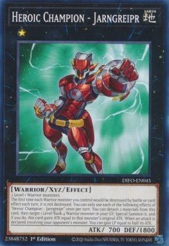 Heroic Champion - Jarngreipr - Dimension Force (Common) [DIFO - 045] - El Duelista