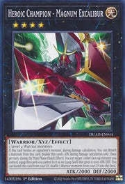 Heroic Champion - Magnum Excalibur⁣ - Duelist’s Advance⁣ (Common)⁣ [044] - El Duelista
