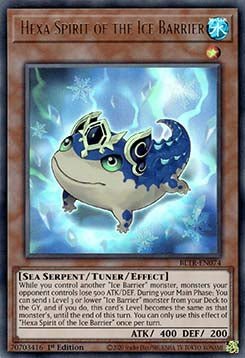 Hexa Spirit of the Ice Barrier⁣ - Battles of Legend: Terminal Revenge⁣ (Ultra Rare)⁣ [074] - El Duelista