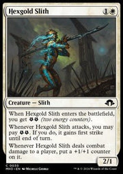 Hexgold Slith⁣ - Modern Horizons 3⁣ (Common)⁣ [30] - El Duelista