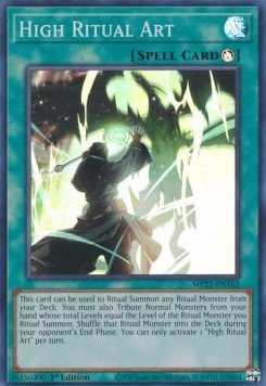High Ritual Art - 2022 Tin of the Pharaoh's Gods (Super Rare) [MP22 - 162] - El Duelista