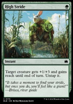 High Stride⁣ - Bloomburrow⁣ (Common)⁣ [176] - El Duelista
