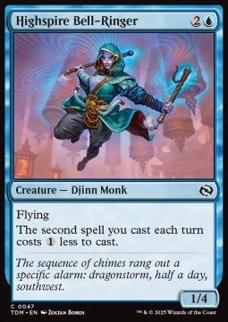 Highspire Bell - Ringer⁣ - Tarkir: Dragonstorm⁣ (Common)⁣ [47] - El Duelista