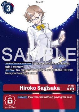 Hiroko Sagisaka (P - 210) - Promos (Promo) [P - 210] - El Duelista
