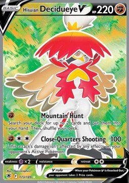 Hisuian Decidueye V - Astral Radiance (Ultra Rare) [ASR - 173] - El Duelista