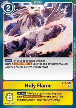 Holy Flame (ST3 - 15)⁣ - Resurgence Booster⁣ (Common)⁣ [ST3 - 15] - El Duelista