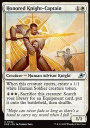 Honored Knight - Captain⁣ - Edge of Eternities⁣ (Uncommon)⁣ [22] - El Duelista