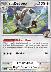 Hop's Dubwool⁣ - Journey Together: Additionals⁣ (Promo)⁣ [136] - El Duelista