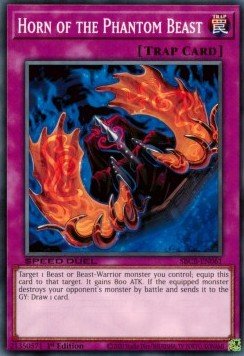 Horn of the Phantom Beast - Speed Duel: Battle City Box (Common) [SBCB - 061] - El Duelista
