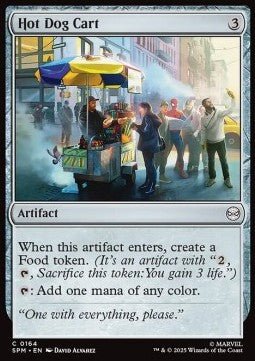 Hot Dog Cart - Magic: The Gathering | Marvel's Spider - Man (Common) [SPM - 164] - El Duelista
