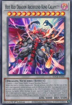 Hot Red Dragon Archfiend King Calamity⁣ - Structure Deck: The Crimson King⁣ (Super Rare)⁣ [047] - El Duelista