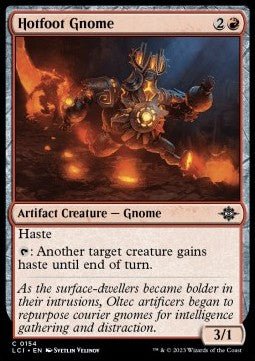 Hotfoot Gnome⁣ - The Lost Caverns of Ixalan⁣ (Common)⁣ [154] - El Duelista