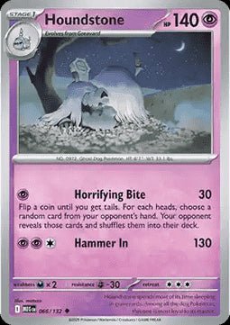 Houndstone - Mega Evolution (Uncommon) [MEG - 066] - El Duelista