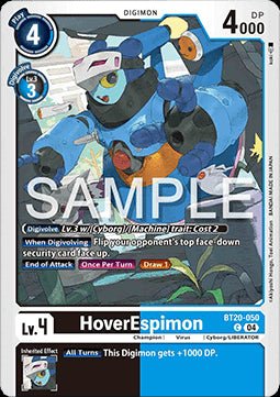 HoverEspimon (BT20 - 050)⁣ - Special Booster Ver 2.5⁣ (Common)⁣ [050] - El Duelista