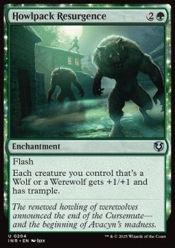 Howlpack Resurgence⁣ - Innistrad Remastered⁣ (Uncommon)⁣ [204] - El Duelista