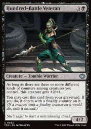 Hundred - Battle Veteran⁣ - Tarkir: Dragonstorm⁣ (Uncommon)⁣ [82] - El Duelista