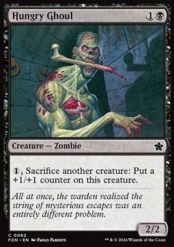 Hungry Ghoul - Magic: The Gathering Foundations (Common) [FDN - 62] - El Duelista