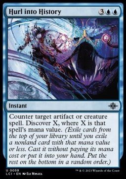 Hurl into History⁣ - The Lost Caverns of Ixalan⁣ (Uncommon)⁣ [59] - El Duelista