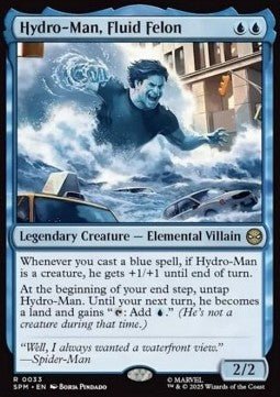 Hydro - Man, Fluid Felon - Magic: The Gathering | Marvel's Spider - Man (Rare) [SPM - 33] - El Duelista