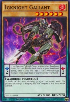 Igknight Gallant⁣ - 2016 Mega - Tin Mega Pack⁣ (Common)⁣ [069] - El Duelista