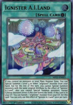 Ignister A.I.Land - 2021 Tin of Ancient Battles (Ultra Rare) [MP21 - 021] - El Duelista