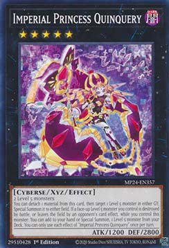 Imperial Princess Quinquery⁣ - 25th Anniversary Tin: Dueling Mirrors⁣ (Common)⁣ [357] - El Duelista