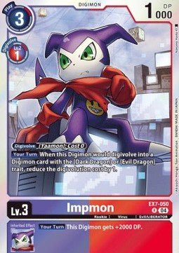 Impmon (EX7 - 050)⁣ - Digimon Liberator⁣ (Rare)⁣ [050] - El Duelista