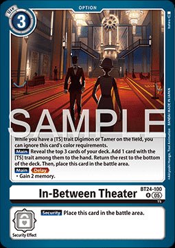 In - Between Theater (BT24 - 100) (V.1) - Time Stranger (Rare) [BT - 24 - 100] - El Duelista