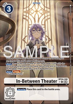 In - Between Theater (BT24 - 100) (V.2) - Time Stranger (Alternative Art) [BT - 24 - 100] - El Duelista