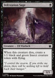 Infestation Sage⁣ - Magic: The Gathering Foundations⁣ (Common)⁣ [64] - El Duelista