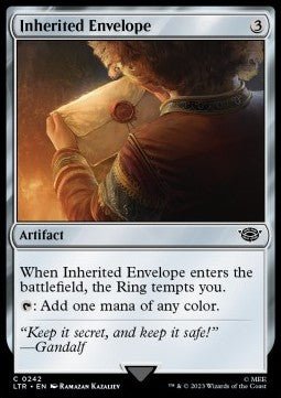 Inherited Envelope - The Lord of the Rings: Tales of Middle - earth (Common) [LTR - 242] - El Duelista