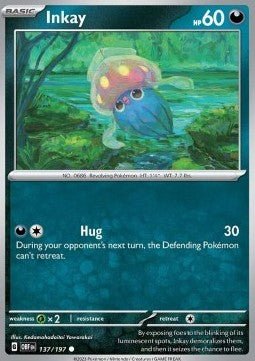 Inkay⁣ - Obsidian Flames⁣ (Common)⁣ [137] - El Duelista