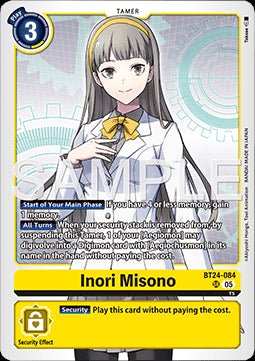 Inori Misono (BT24 - 084) (V.1) - Time Stranger (Super Rare) [BT - 24 - 084] - El Duelista