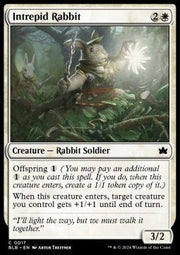 Intrepid Rabbit⁣ - Bloomburrow⁣ (Common)⁣ [17] - El Duelista