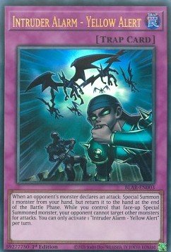 Intruder Alarm - Yellow Alert - Battles of Legend: Armageddon (Ultra Rare) [BLAR - 003] - El Duelista
