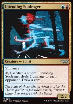 Intruding Soulrager⁣ - Duskmourn: House of Horror⁣ (Uncommon)⁣ [218] - El Duelista