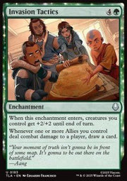 Invasion Tactics - Magic: The Gathering | Avatar: The Last Airbender (Uncommon) [TLA - 183] - El Duelista