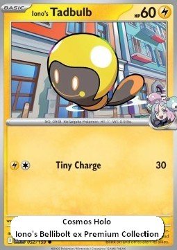 Iono's Tadbulb⁣ - Journey Together: Additionals⁣ (Promo)⁣ [052] - El Duelista
