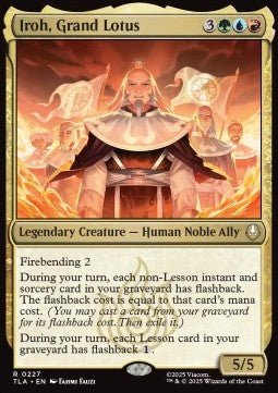 Iroh, Grand Lotus - Magic: The Gathering | Avatar: The Last Airbender (Rare) [TLA - 227] - El Duelista