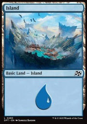 Island (V.1)⁣ - Aetherdrift⁣ (Land)⁣ [280] - El Duelista