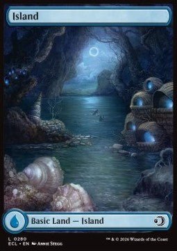 Island (V.3) - Lorwyn Eclipsed (Land) [ECL - 280] - El Duelista
